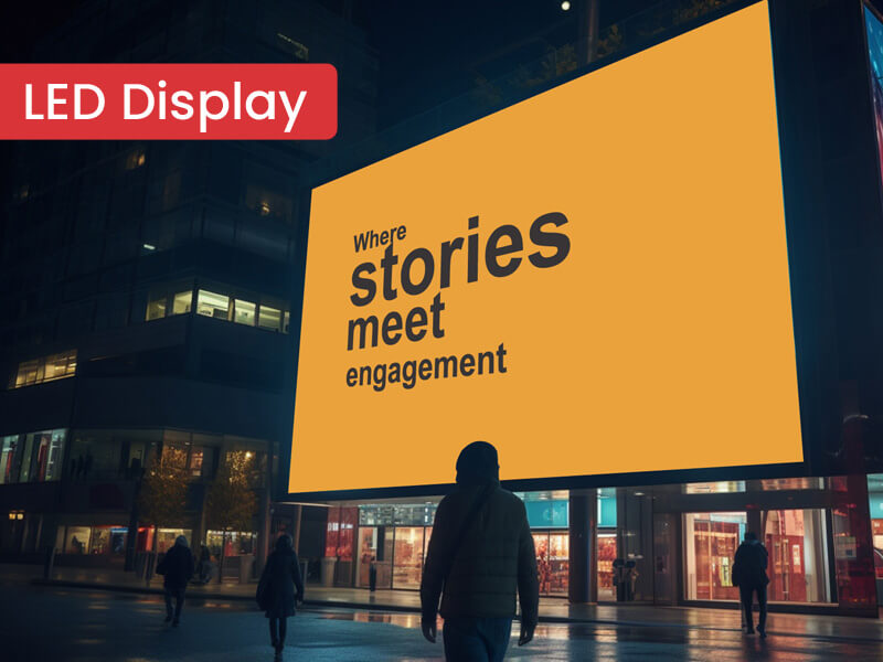 LED Board Advertising